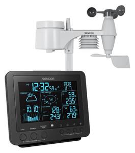Sencor Sencor - Profesjonalna stacja pogodowa z kolorowym wyświetlaczem LCD 5V/1xCR2032 FT0946