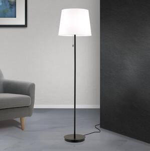 Orion Orion Ściemn. 12-1186/1 - Lampa podłogowa LUDWIG 1xE27/40W/230V biała/czarna OR0182