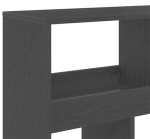 Szafka na książki 2 szt. czarny dąb 100 x 33 x 93.75 cm