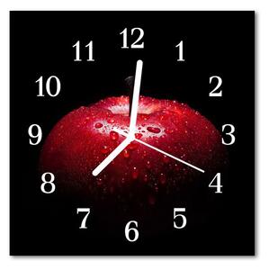 Zegar ścienny kwadrat Jabłko