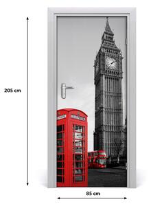Fototapeta samoprzylepna na drzwi Big Ben Londyn