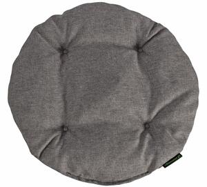 Poduszka okrągła na krzesło OFELIA 36 cm - jasnoszara