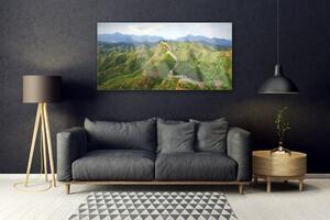 Obraz na Szkle Wielki Mur Góry Krajobraz