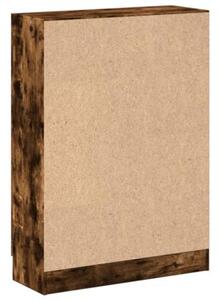 Szafka na książki, przydymiony dąb, 82,5x30,5x115 cm
