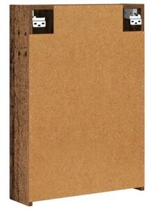 Szafka z lustrem do łazienki stare drewno 50 x 14,5 x 70 cm