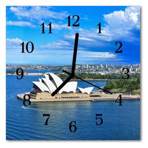 Zegar ścienny kwadrat Sidney opera