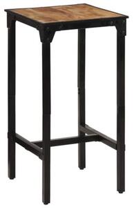 Stolik barowy, 60x55x107 cm, surowe drewno mango