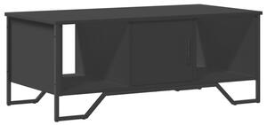 Stolik kawowy, czarny 100x51x40 cm, materiaÅ drewnopochodny