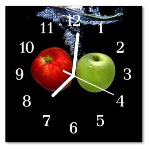 Zegar ścienny kwadrat Jabłka