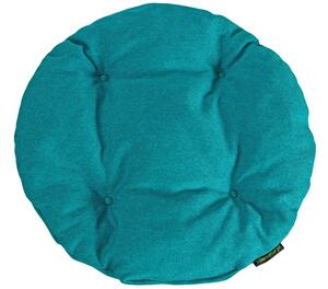 Poduszka okrągła na krzesło OFELIA 36 cm - turkusowa