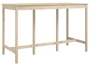 Stolik barowy, 180x80x110 cm, lite drewno sosnowe