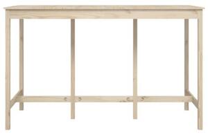 Stolik barowy, 180x80x110 cm, lite drewno sosnowe