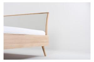 Łóżko dębowe Gazzda Ena, 160x200 cm