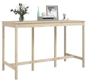 Stolik barowy, 180x80x110 cm, lite drewno sosnowe