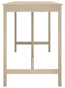 Stolik barowy, 180x80x110 cm, lite drewno sosnowe