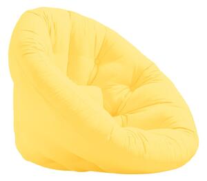 Fotel rozkładany Karup Design Nest Yellow