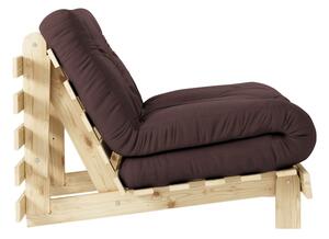 Fotel rozkładany Karup Design Roots Raw/Brown