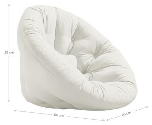 Fotel rozkładany Karup Design Nest Grey