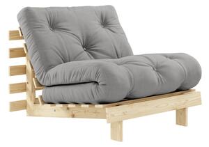 Fotel rozkładany Karup Design Roots Raw/Grey