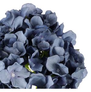 Bukiet hortensji niebieski, 5 kwiatów, 20 x 43 cm