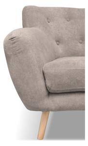 Szarobeżowa sofa Cosmopolitan design London, 162 cm