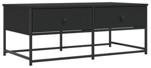 Stolik kawowy, czarny 100x51x40 cm, materiaÅ drewnopochodny