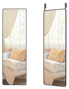 Lustro prostokątne FERRA, 120x40cm, czarne SongmicsHome