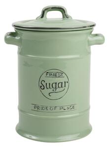 Zielony pojemnik ceramiczny na cukier T&G Woodware Pride Of Place, 1,25 l