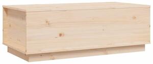 Stolik kawowy, 100x50x35 cm, lite drewno sosnowe