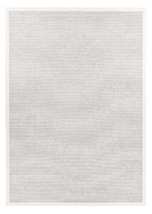 Biały dywan dwustronny we wzory Narma Palmse, 70x140 cm