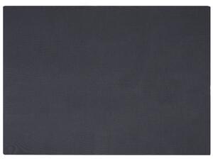 Nowoczesny dziergany koc szary bawełniany 130 x 180 cm narzuta Asaka Beliani