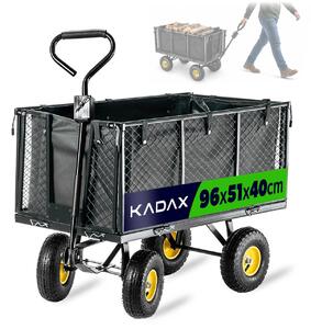 Wózek ogrodowy transportowy Bodo 450kg czarny
