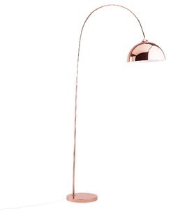Nowoczesna lampa stojąca podłogowa metalowa 160 cm miedziana Candella Beliani