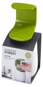 Szary dozownik do mydła Joseph Joseph C-pump, 237 ml