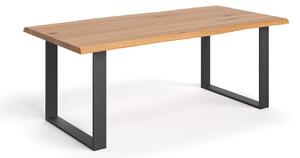 Stół Acad z litego drewna Buk 160x80 cm