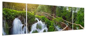 Obraz - Jeziora Plitwickie (170x50 cm)