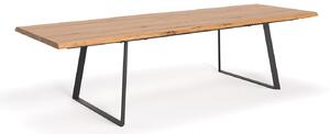 Stół drewniany Delta z dostawkami Buk 120x80 cm Jedna dostawka 50 cm