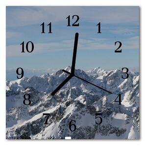 Zegar ścienny kwadrat Góry