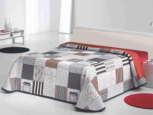 Forbyt, Narzuta na łóżko, Special, bordowoczarny 140 x 220 cm