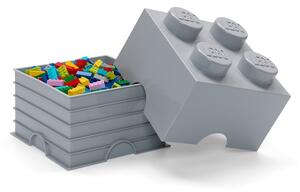 Szary kwadratowy pojemnik LEGO®
