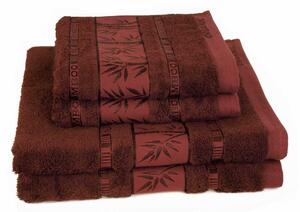 Forbyt, Ręczik lub ręcznik kąpielowy, New Bambus line, brązowy 50 x 95 cm