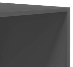 Szafa, czarna, 100x50x200 cm, materiaÅ drewnopochodny