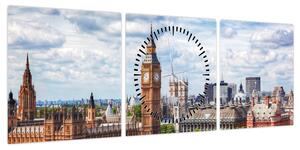 Obraz - Big Ben (z zegarem) (90x30 cm)