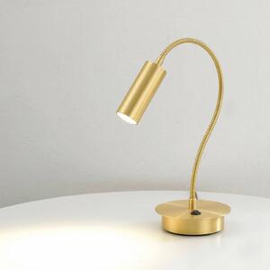 Cremasco Lampa stołowa 7538, mosiężny / złoty, salon / jadalnia, mosiądz, nowoczesny