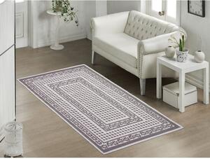 Szarobeżowy bawełniany dywan Vitaus Olvia, 60x90 cm