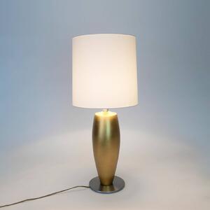 Holländer Lampa stołowa OMEGA SOTTILE, mosiężny / złoty, salon / jadalnia, ceramika