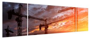 Obraz - Plac budowy (170x50 cm)