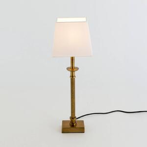 Holländer Lampa stołowa PALMARIA, mosiężny / złoty, salon / jadalnia, aluminium