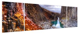 Obraz - Kanion Studlagil (170x50 cm)