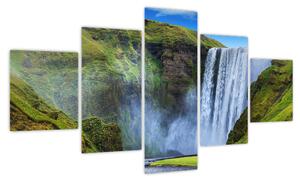 Obraz - Wodospad Seljalandsfoss (125x70 cm)